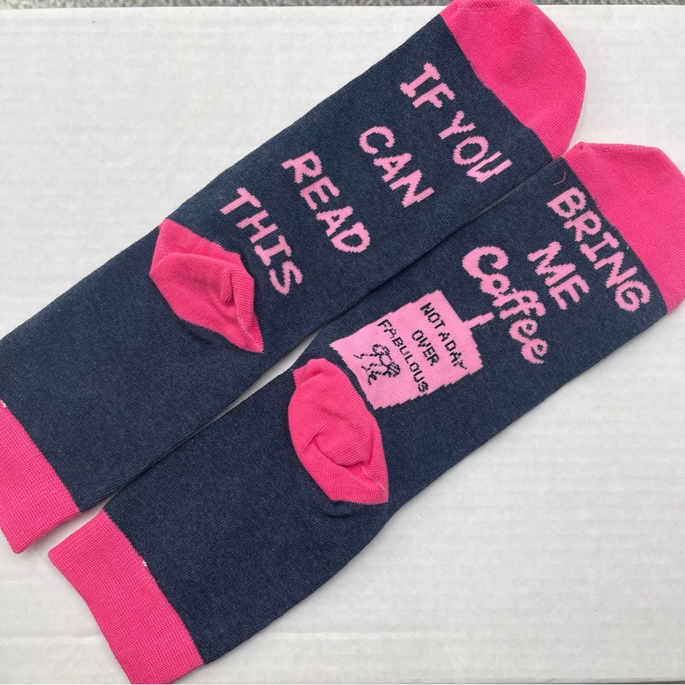 If You Can Read This Bring Me Coffee Women Socks